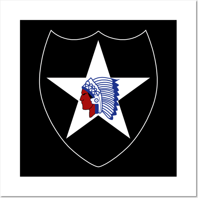 2nd Infantry Division wo txt Wall Art by twix123844